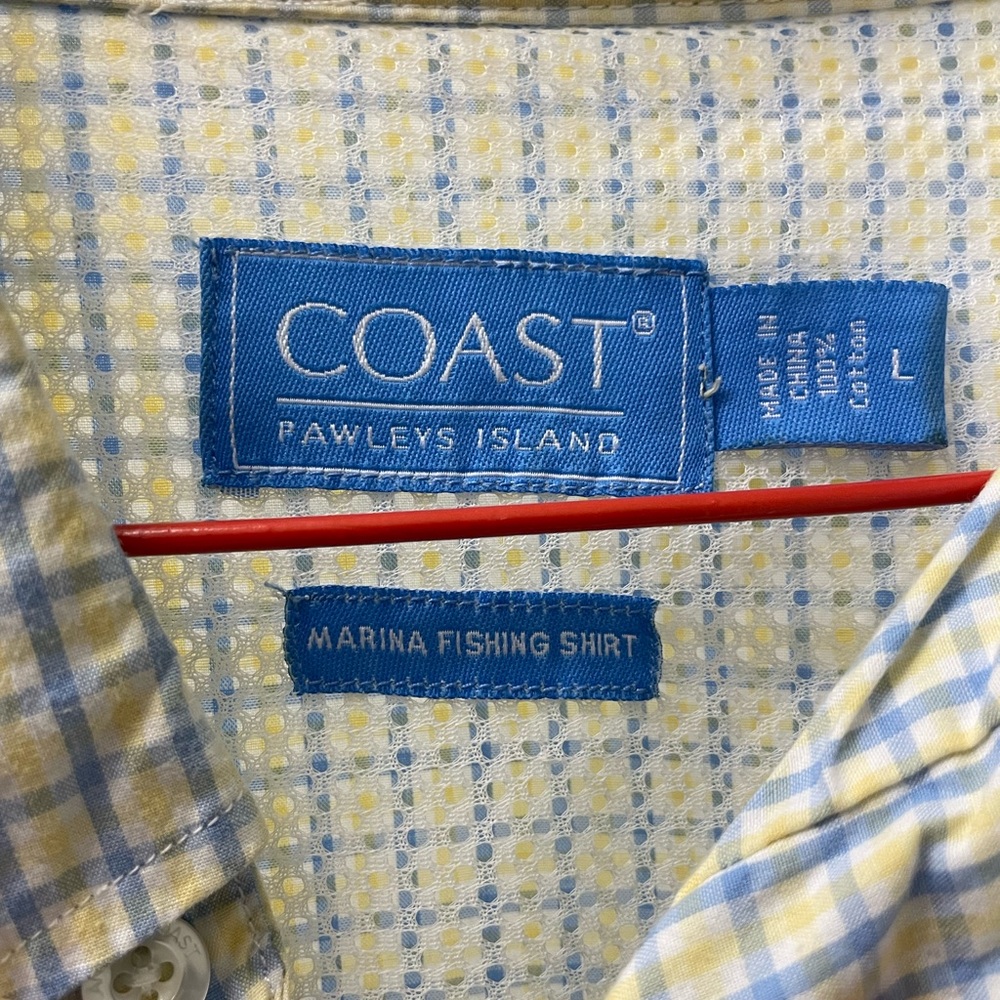 Coast Long Sleeve Lightweight Fishing Button Down